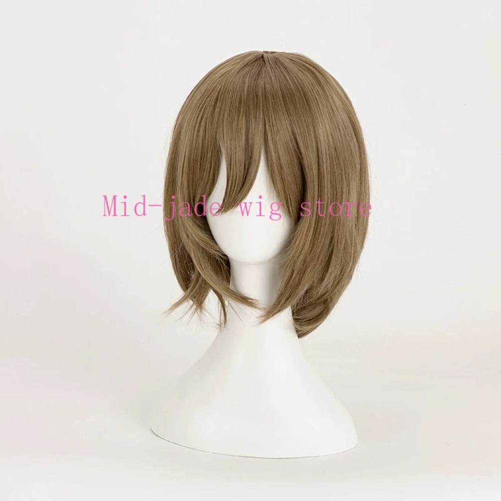 Goro Akechi Cosplay Wig with F - Photography Japanese ulasan dan harga