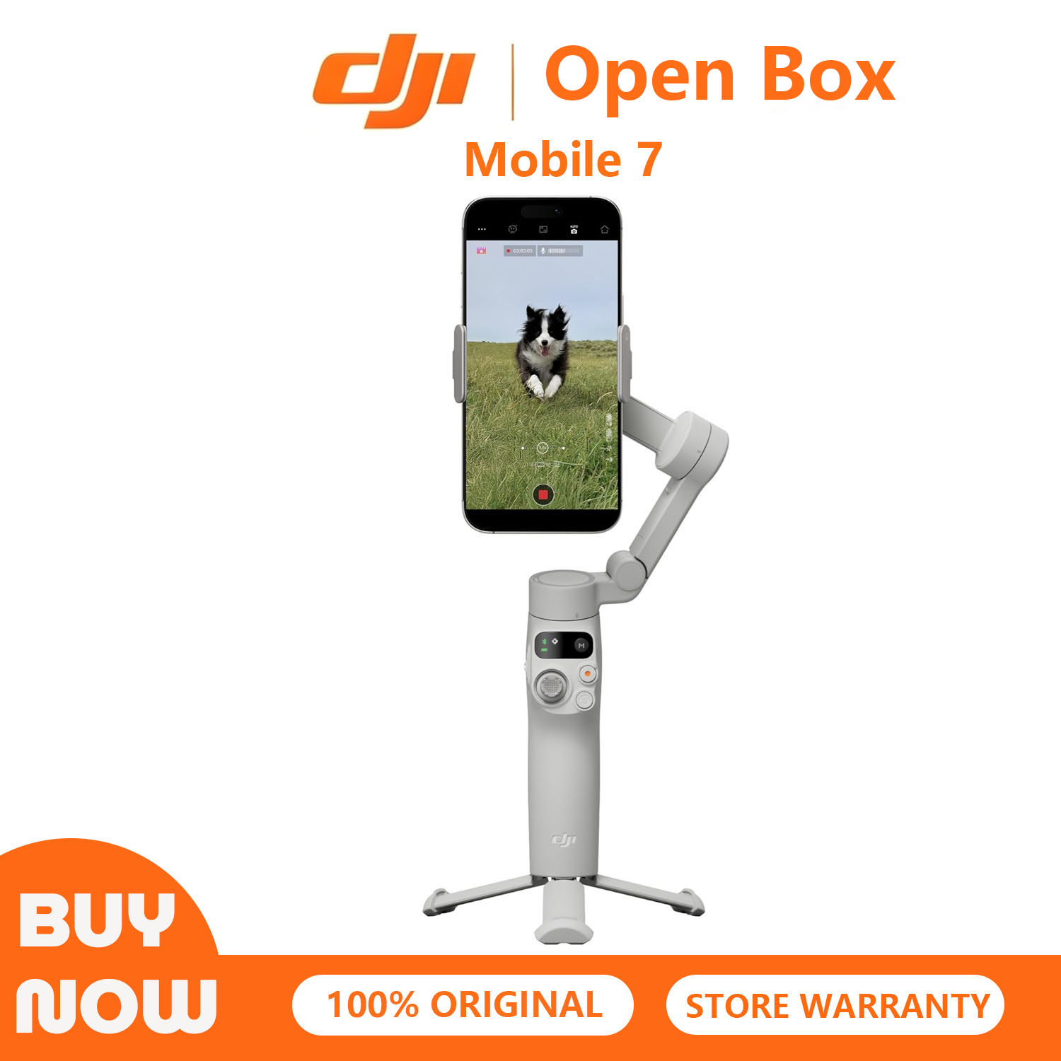 Open Box DJI Osmo Mobile 7 Gim - Photography Basics ulasan dan harga