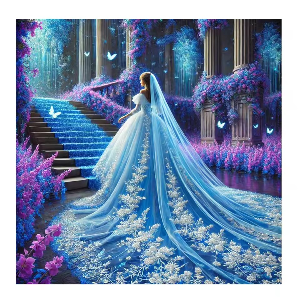 5D Diamond Painting Girl Unico - Photography Geometry ulasan dan harga