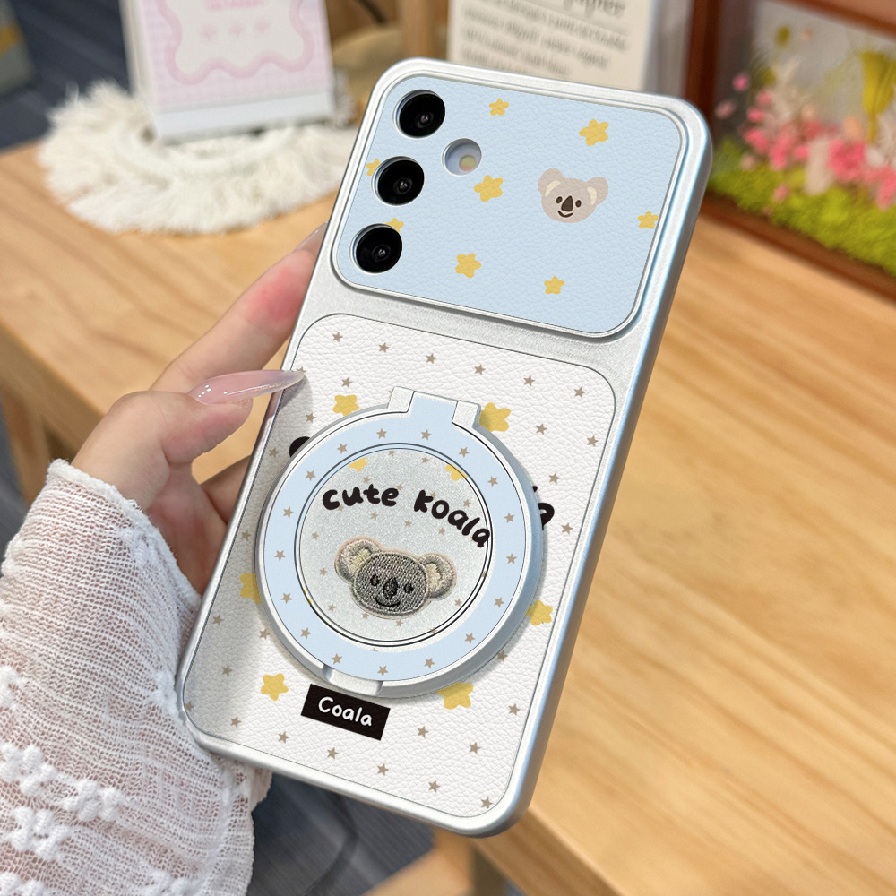 Cute Koala PU Leather Case For - Camera Wrist Strap ulasan dan harga