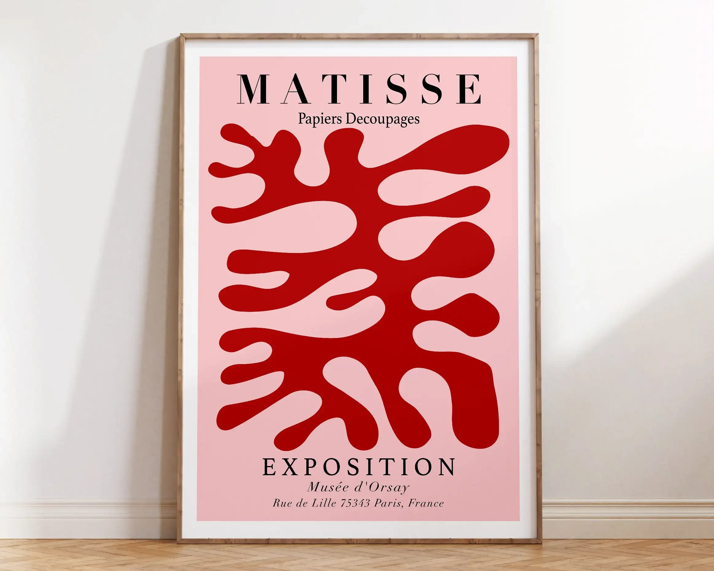 Abstract Flowers Matisse Poste - Photography Geometry ulasan dan harga